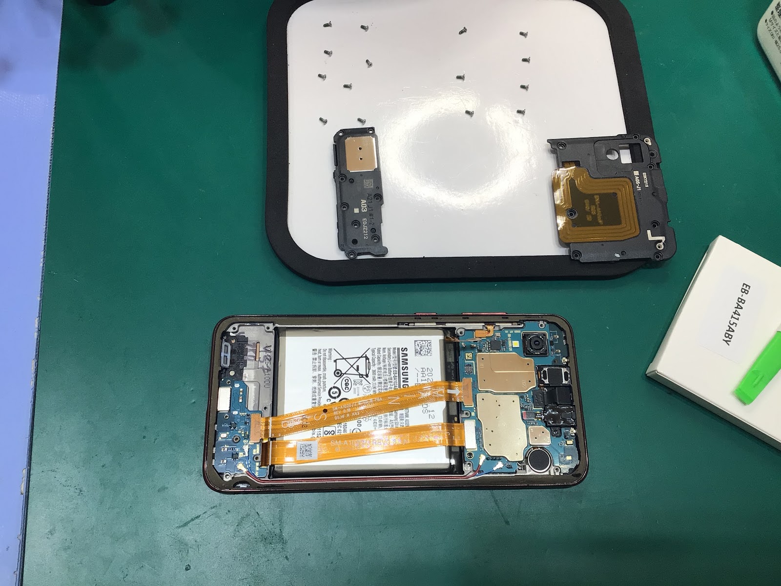 GalaxyA21のバッテリー交換ならデータそのまま修理可能なスマホ修理工房セレオ甲府店へ！